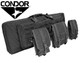 Condor Tactical 42" Deluxe Molle Double Rifle Double Pistol Bag and Detachable Flap Pouches ( BLACK ) Condor Tactical 42" Deluxe Molle Double Rifle Double Pistol Bag and Detachable Flap Pouches ( BLACK )